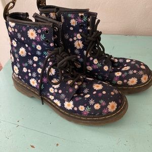 Doc Marten Delaney floral boots